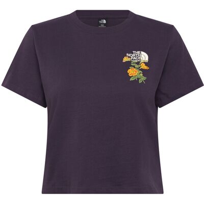 The North Face W Flora Embro Regular Short Sleeve Tee-G L ENDLESS DUSK L The North Face W Flora Embro Regular Short Sleeve Tee-G L ENDLESS DUSK L