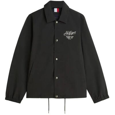Tommy Hilfiger Racing Coach Jacket L BLACK L Tommy Hilfiger Racing Coach Jacket L BLACK L