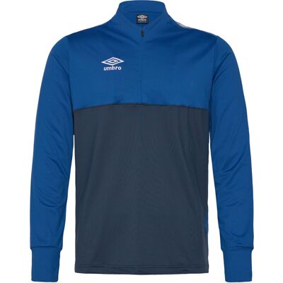 Umbro Ux Pro Half Zip S BLÅ/VIT S Umbro Ux Pro Half Zip S BLÅ/VIT S
