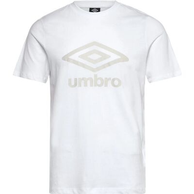 Umbro Large Logo Tee S WHITE S Umbro Large Logo Tee S WHITE S