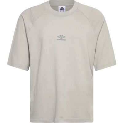 Umbro Washed High Neck Boxy Tee L GREY L Umbro Washed High Neck Boxy Tee L GREY L