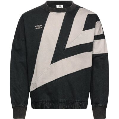 Umbro Washed Diamond Drill Sweat M BLACK M Umbro Washed Diamond Drill Sweat M BLACK M