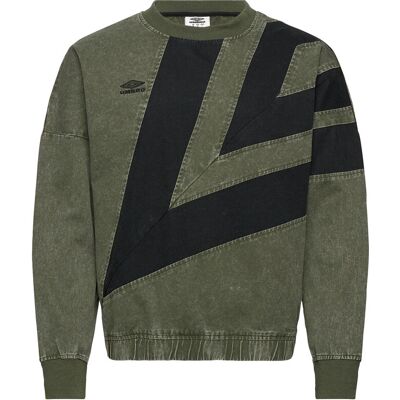 Umbro Washed Diamond Drill Sweat XL GREEN XL Umbro Washed Diamond Drill Sweat XL GREEN XL