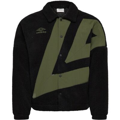 Umbro Fleece Coach Jacket M BLACK M Umbro Fleece Coach Jacket M BLACK M
