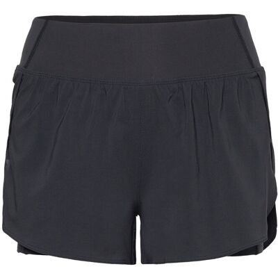 Under Armour Flex Woven 2-in-1 Shorts svarta - Damshorts Under Armour Flex Woven 2-in-1 Shorts svarta - Damshorts