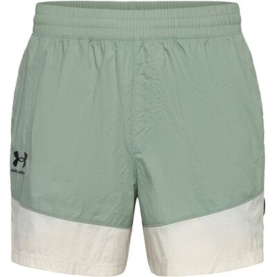 Under Armour Ua M's 96 Terrace Wvn Shorts S SILICA GREEN S Under Armour Ua M's 96 Terrace Wvn Shorts S SILICA GREEN S