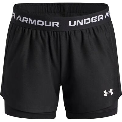Under Armour Ua Tech Play Up 2N1 Short 152-158 BLACK 152-158 Under Armour Ua Tech Play Up 2N1 Short 152-158 BLACK 152-158