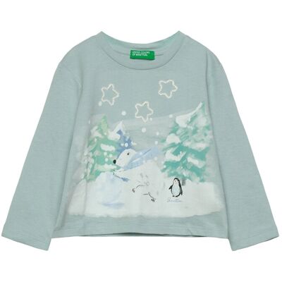 United T-Shirt L/S 116 GREEN 116 United T-Shirt L/S 116 GREEN 116