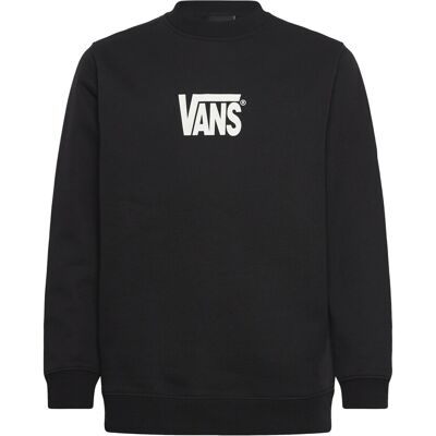 VANS Stretch Logo Crew XL BLACK/WHITE XL VANS Stretch Logo Crew XL BLACK/WHITE XL