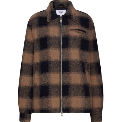 Wax London Greenland Jacket S NAVY/BEIGE S Wax London Greenland Jacket S NAVY/BEIGE S