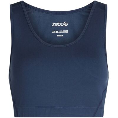 ZEBDIA Sports Bra XXL NAVY XXL ZEBDIA Sports Bra XXL NAVY XXL