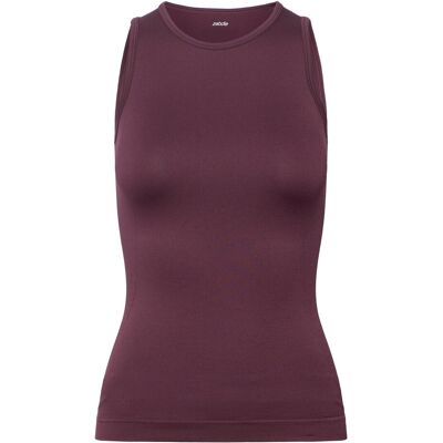 ZEBDIA Women Seamless Tank Top "Rib" XS/S WINE TASTING XS/S ZEBDIA Women Seamless Tank Top "Rib" XS/S WINE TASTING XS/S