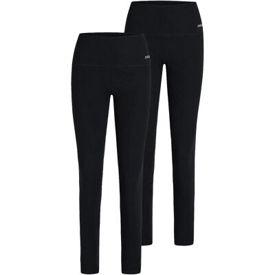 ZEBDIA Women Sports Tights 2-Pack L BLACK L ZEBDIA Women Sports Tights 2-Pack L BLACK L