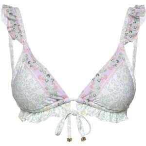 Malina Florence Printed Triangle Bikini Top XL FLORAL MIST MINT XL Malina Florence Printed Triangle Bikini Top XL FLORAL MIST MINT XL