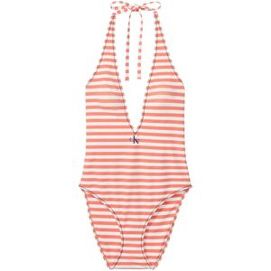 Calvin Plunge One Piece L 20171 CENT STRIPE+ACORN ORANGE L Calvin Plunge One Piece L 20171 CENT STRIPE+ACORN ORANGE L