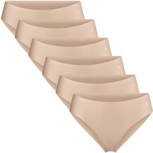 Danish Endurance Invisible Bikini (Women) 6-Pack M BEIGE M Danish Endurance Invisible Bikini (Women) 6-Pack M BEIGE M