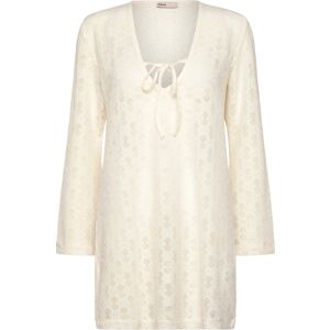 Etam Flower Beachwear Robe L WHITE L Etam Flower Beachwear Robe L WHITE L