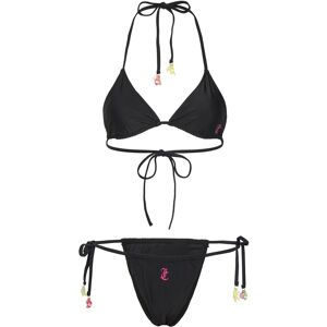 Juicy Couture Taihiti Triangle Bikini XS BLACK XS Juicy Couture Taihiti Triangle Bikini XS BLACK XS