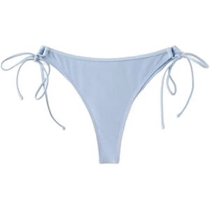 Mango Brazilian Satin-Effect Bikini Knickers M LT-PASTEL BLUE M Mango Brazilian Satin-Effect Bikini Knickers M LT-PASTEL BLUE M