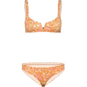 O'neill Wotw Popoyo Matira Bikini Set 44 ORANGE ABSTRACT WAVE 44 O'neill Wotw Popoyo Matira Bikini Set 44 ORANGE ABSTRACT WAVE 44