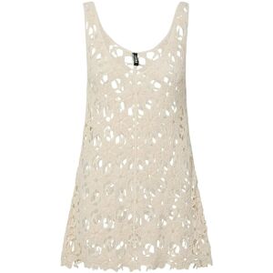 Pieces Pclina Crochet Dress Wvn S EGRET S Pieces Pclina Crochet Dress Wvn S EGRET S