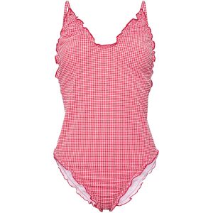 Pieces Pckia Frill Edge Swimsuit Bc S LYCHEE S Pieces Pckia Frill Edge Swimsuit Bc S LYCHEE S
