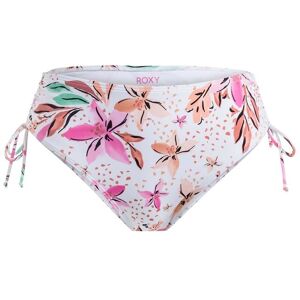 Roxy Pt Beach Classics Mod Lace Up XS WHITE HAPPY TROPICAL SWIM XS Roxy Pt Beach Classics Mod Lace Up XS WHITE HAPPY TROPICAL SWIM XS