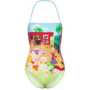 Seafolly Cuba Bandeau One Piece 42 TURQUOISE 42 Seafolly Cuba Bandeau One Piece 42 TURQUOISE 42