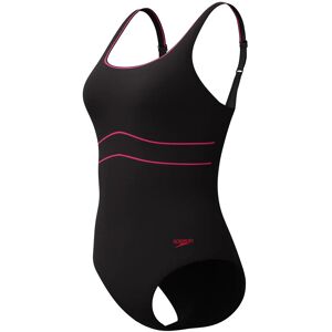 Speedo Solid Contour Eclipse One Piece 44 ANTHRACITE/RUBY 44 Speedo Solid Contour Eclipse One Piece 44 ANTHRACITE/RUBY 44