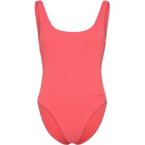 Speedo Womens Textured Deep U-Back 38 ORANGE 38 Speedo Womens Textured Deep U-Back 38 ORANGE 38