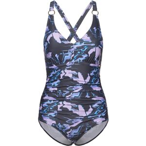 Speedo Womens Shaping Printed V Neck 1 Piece 36 PURPLE 36 Speedo Womens Shaping Printed V Neck 1 Piece 36 PURPLE 36