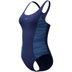 Speedo Placement Muscleback Swimsuit 46 PEACOAT/ANGELIC BLUE 46 Speedo Placement Muscleback Swimsuit 46 PEACOAT/ANGELIC BLUE 46