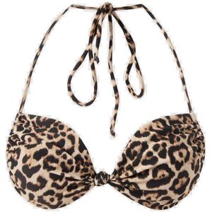 Understatement Underwear Flipped Triangle Bikini Top M LEOPARD M Understatement Underwear Flipped Triangle Bikini Top M LEOPARD M