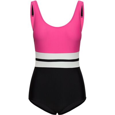 Abecita Piquant Swimsuit B/C x 48 BLACK/CERISE B/C x 48 Abecita Piquant Swimsuit B/C x 48 BLACK/CERISE B/C x 48