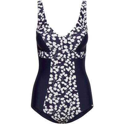 Abecita English Garden Kanters Swimsuit Navy/White D/E x 40 NAVY/OFFWHITE D/E x 40 Abecita English Garden Kanters Swimsuit Navy/White D/E x 40 NAVY/OFFWHITE D/E x 40