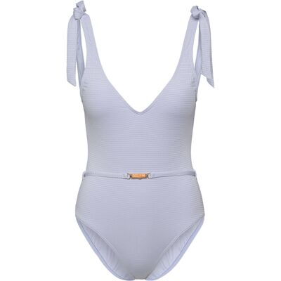Malina Sally V-Neck Swimsuit XL PASTEL BLUE XL Malina Sally V-Neck Swimsuit XL PASTEL BLUE XL