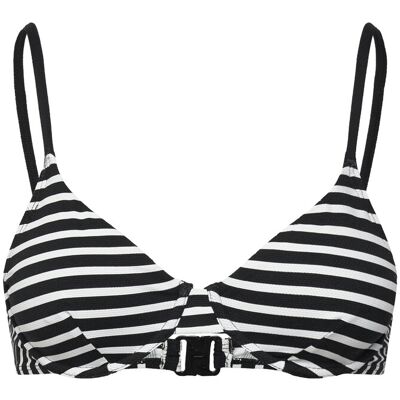 CCDK Copenhagen Diana Bikini Top W. Wire D x 75 BLACK STRIPE D x 75 CCDK Copenhagen Diana Bikini Top W. Wire D x 75 BLACK STRIPE D x 75