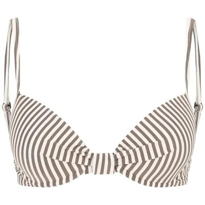 CCDK Copenhagen Demi Bikini Top Moulded W. Wire B x 75 CHOCOLATE CHIP STRIPE B x 75 CCDK Copenhagen Demi Bikini Top Moulded W. Wire B x 75 CHOCOLATE CHIP STRIPE B x 75
