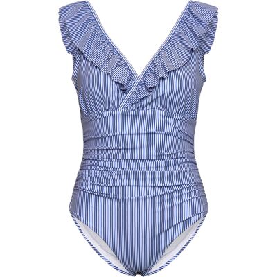 crās Agnescras Swimsuit 34 PINSTRIPE BLUE 34 crās Agnescras Swimsuit 34 PINSTRIPE BLUE 34