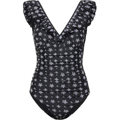 crās Agnescras Swimsuit 38 BLACK/WHITE 38 crās Agnescras Swimsuit 38 BLACK/WHITE 38