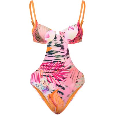 Desigual Swim_Nasau One Piece XL YELLOW XL Desigual Swim_Nasau One Piece XL YELLOW XL