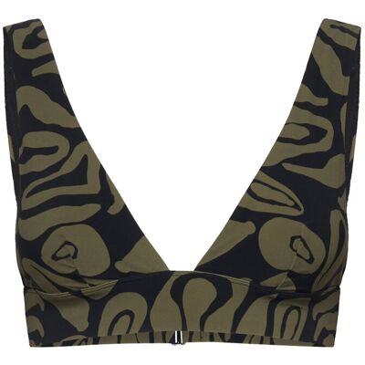 Etam Pipa - Wireless Triangle Bra Swimsuit L GREEN L Etam Pipa - Wireless Triangle Bra Swimsuit L GREEN L