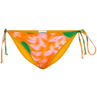 Ganni Recycled Printed 40 VIBRANT ORANGE 40 Ganni Recycled Printed 40 VIBRANT ORANGE 40