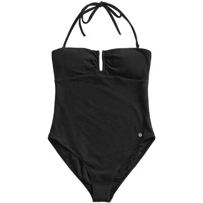 Gant Crinkle Swimsuit M BLACK M Gant Crinkle Swimsuit M BLACK M