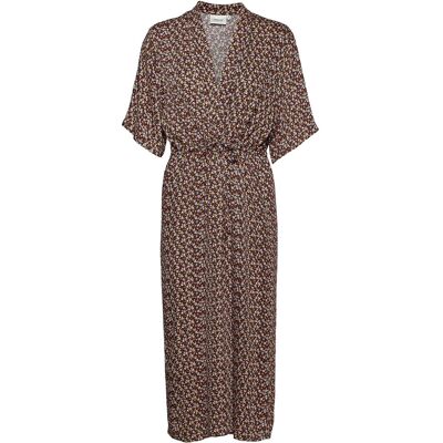 Gestuz Laiagz Kimono 34 SMALL FLOWER BLACK BEETLE 34 Gestuz Laiagz Kimono 34 SMALL FLOWER BLACK BEETLE 34