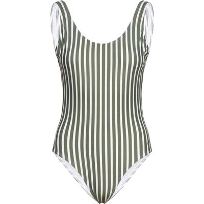 H2O Stripe Swimsuit XL ARMY XL H2O Stripe Swimsuit XL ARMY XL