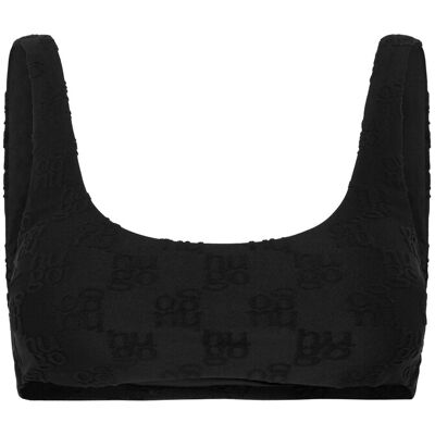 HUGO Terry Mono_Bralette L BLACK L HUGO Terry Mono_Bralette L BLACK L