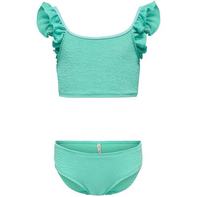 Kids Only Kogwave Structure Bikini Set Acc 158-164 POOL BLUE 158-164 Kids Only Kogwave Structure Bikini Set Acc 158-164 POOL BLUE 158-164