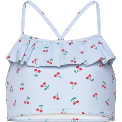 Lindex Bikini Top With Frill Aop 98/104 LIGHT BLUE 98/104 Lindex Bikini Top With Frill Aop 98/104 LIGHT BLUE 98/104