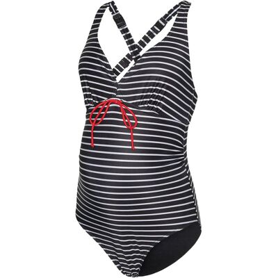 Mamalicious Mlnewjose Stripe Swimsuit Recycled A. XS BLACK XS Mamalicious Mlnewjose Stripe Swimsuit Recycled A. XS BLACK XS